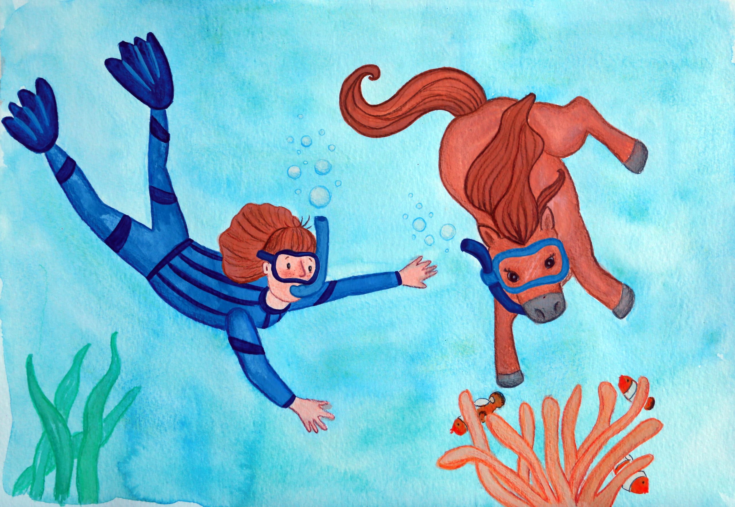 ponei mergulhando pronto